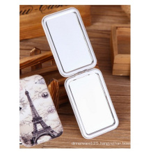 Europe Portable Folding Mirrors, Creative Mini Metal Square Mirror for Traveling